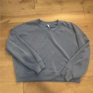 Lululemon Blue Crewneck Sweatshirt